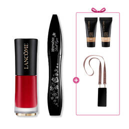 Hypnose Doll Eyes + L'Absolu Rouge Drama Ink
