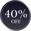 40% OFF CYBER