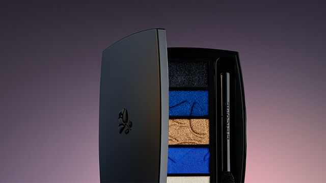 Sombras de ojos Lancome, destacando una amplia gama de colores y texturas para crear looks deslumbrantes y versatiles.