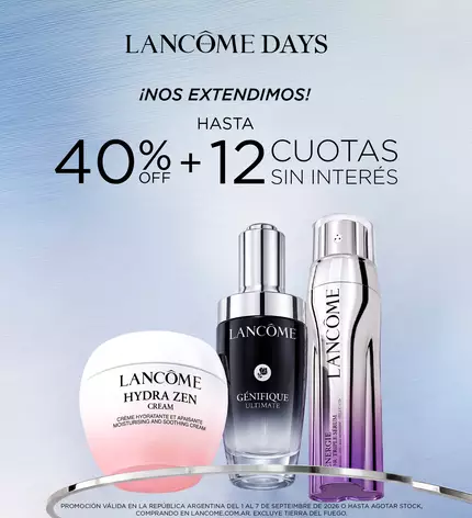 TRATAMIENTO LANCOME DAYS