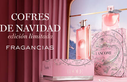 Cofres de regalo Lancome, ofreciendo una seleccion de productos en un elegante empaque, perfecto para regalar o mimarse a uno mismo.
