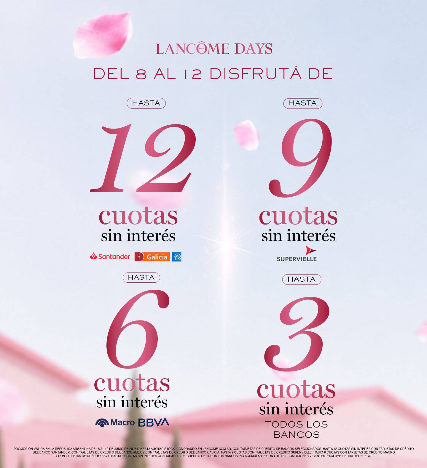 LANCOME DAYS - CUOTAS