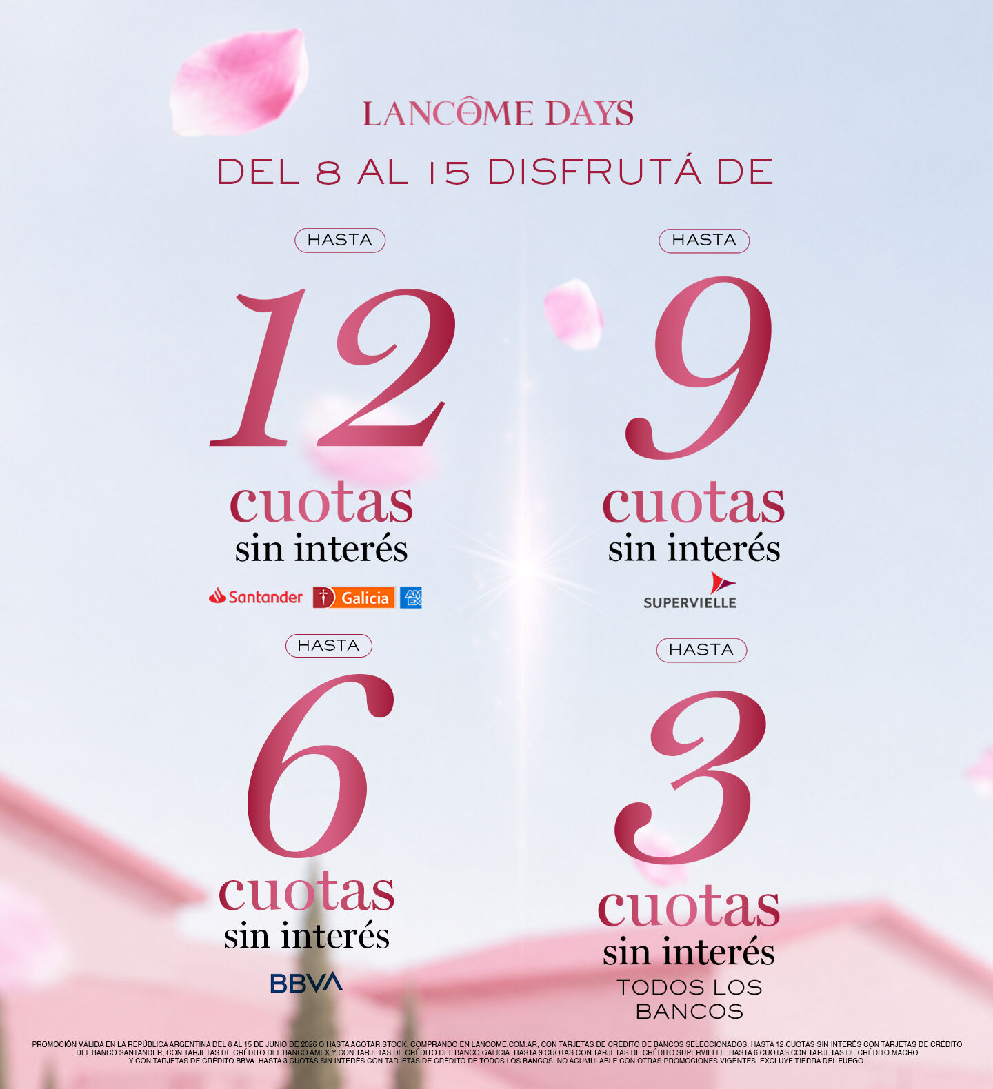 LANCOME DAYS - CUOTAS