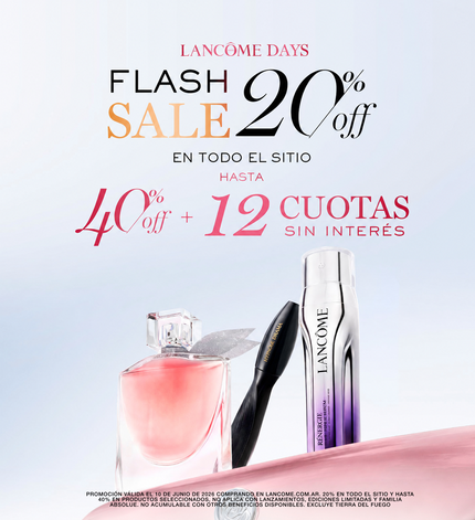 Lancome Days 20% off