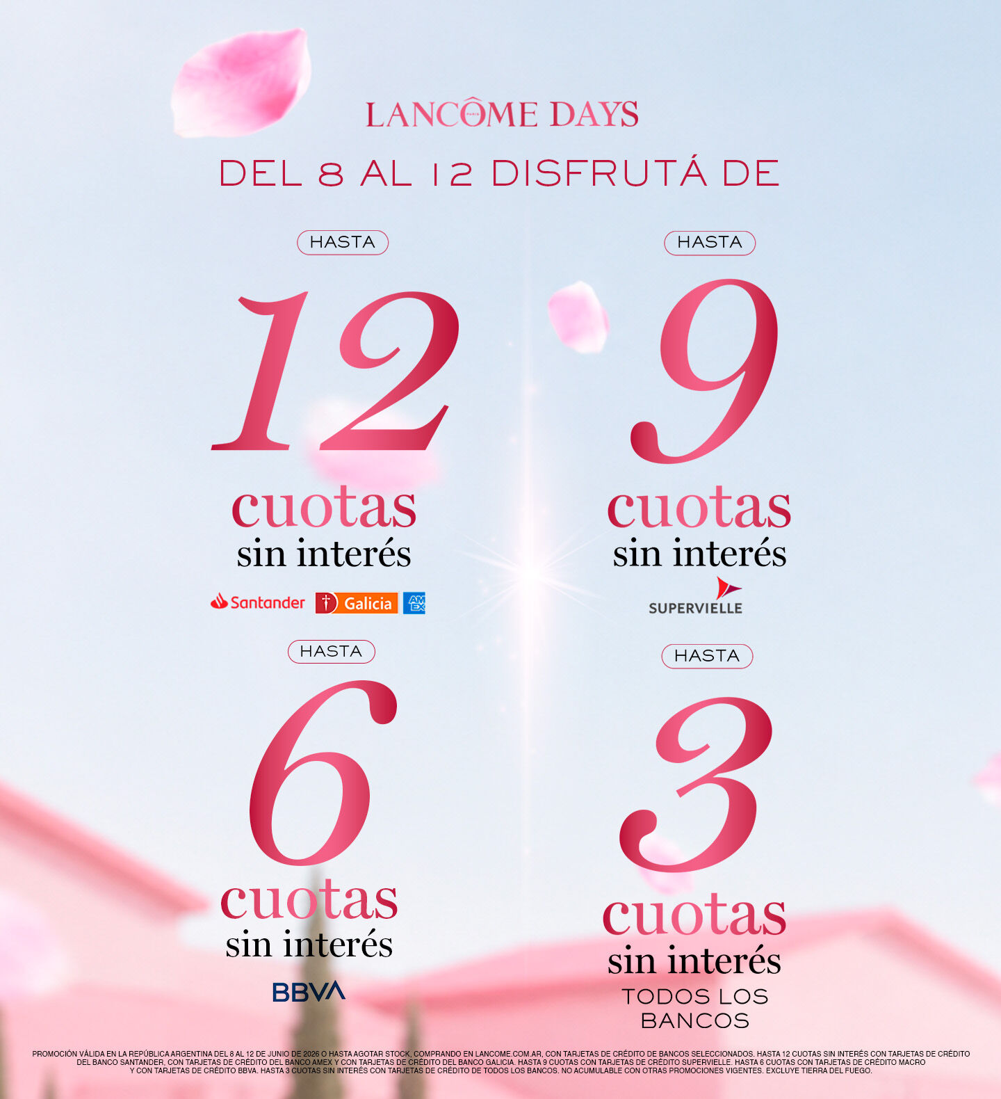 LANCOME DAYS - CUOTAS