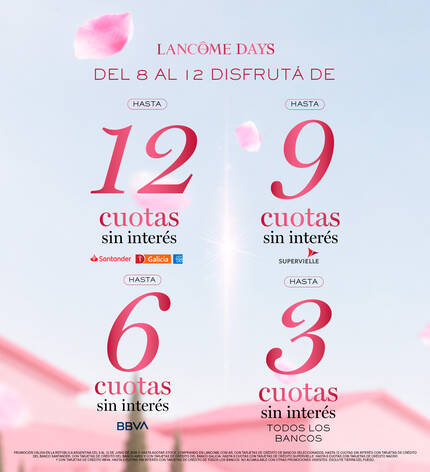 LANCOME DAYS - CUOTAS