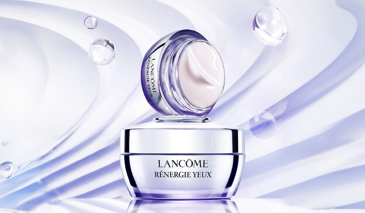 Productos para el cuidado de los ojos Lancome, ofreciendo una seleccion de tratamientos para el contorno de ojos en un formato movil.
