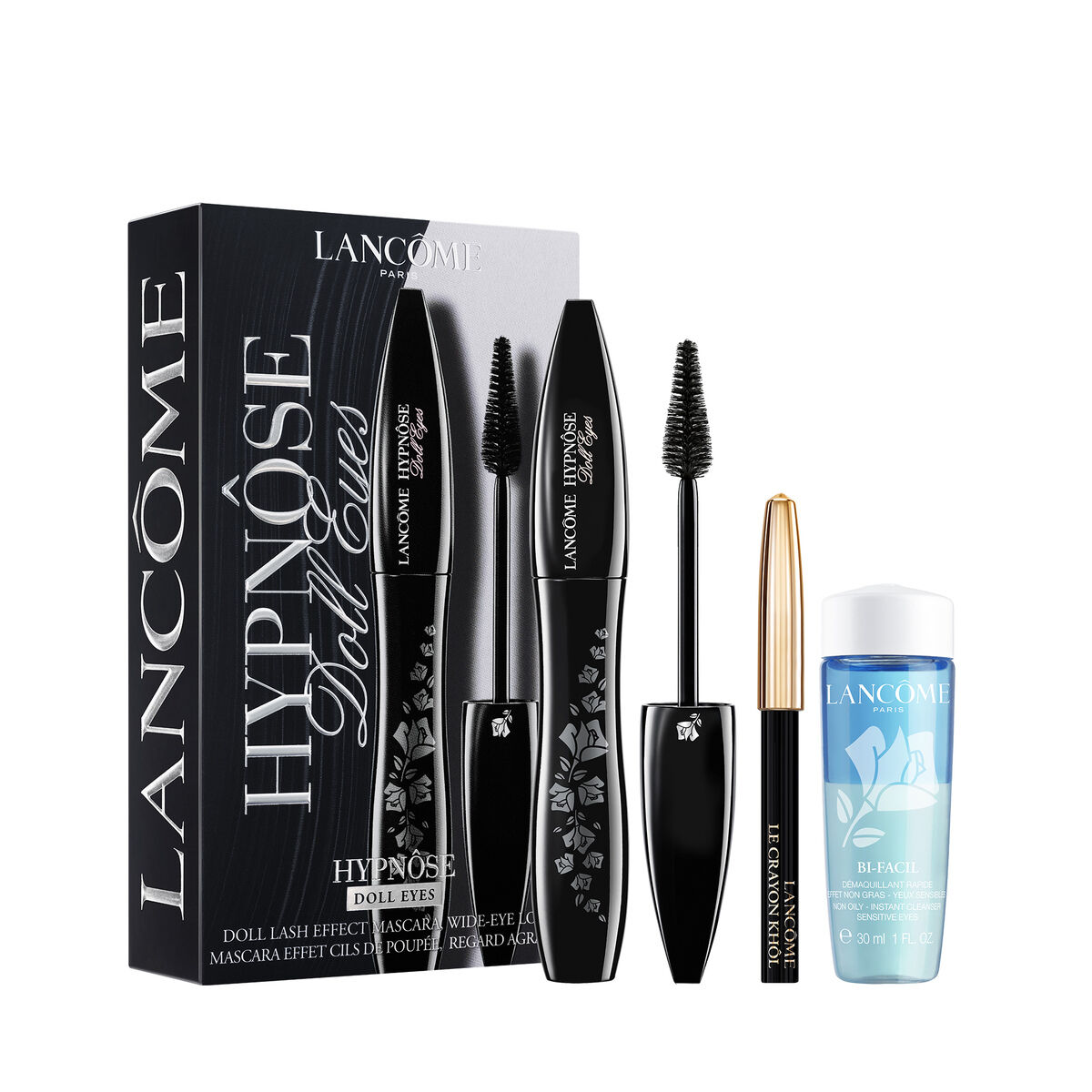 HYPNOSE DOLL EYES MASCARA SET: LE CRAYON KHOL & BI-FACIL