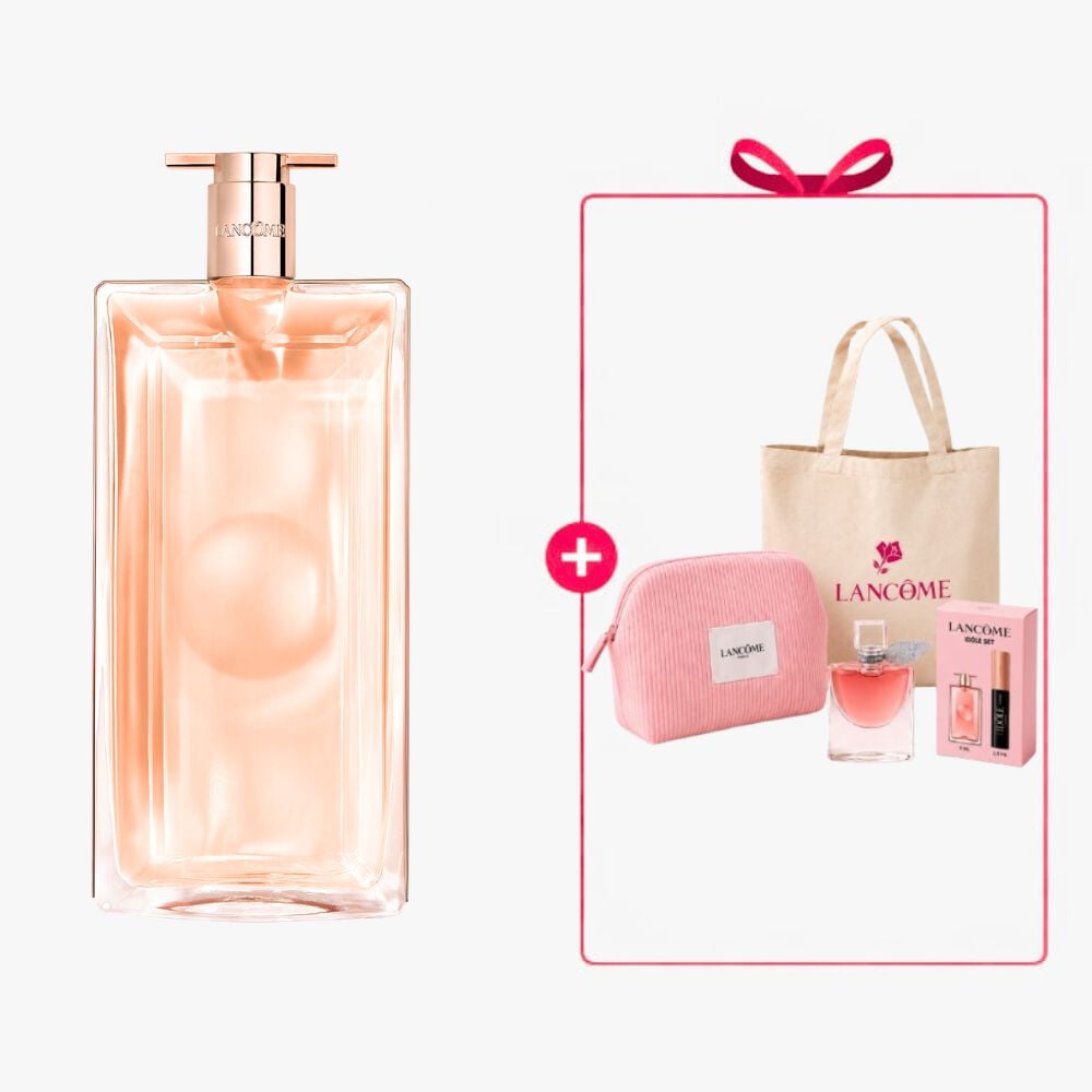 Idole L’Eau de Toilette de Lancome, fragancia fresca con te verde shincha y bergamota