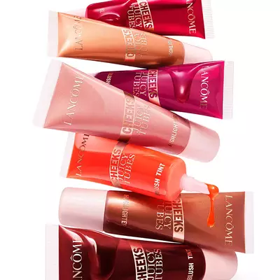 Juicy Tubes de Lancome apilados