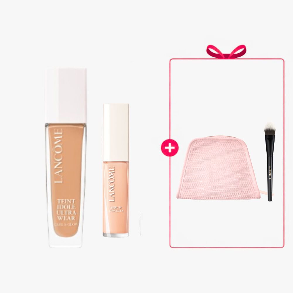 TEINT IDOLE ULTRA WEAR CARE & GLOW SERUM CONCEALER + TEINT IDOLE ULTRA WEAR GLOW