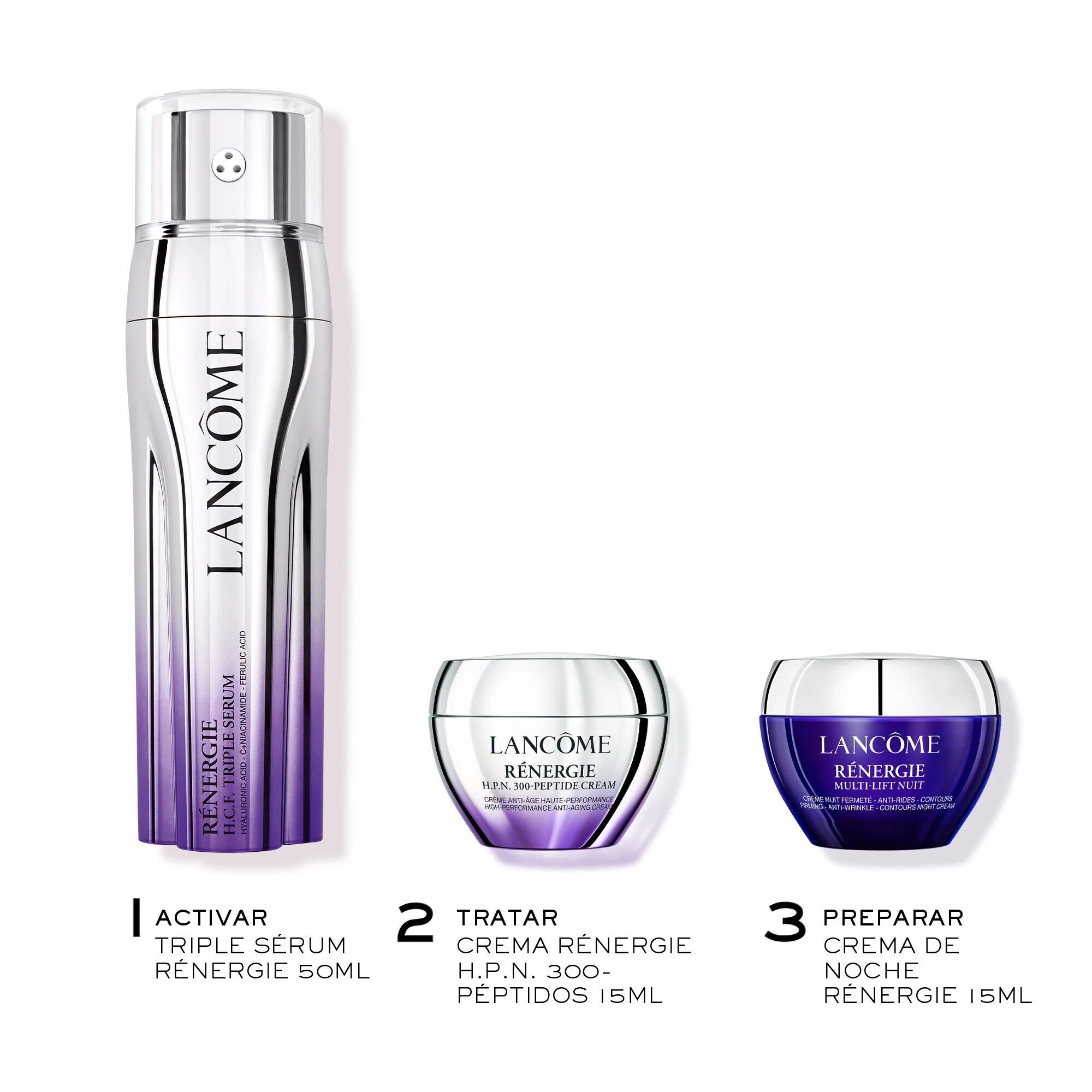 Set Renergie H.C.F. Triple Serum 50ml