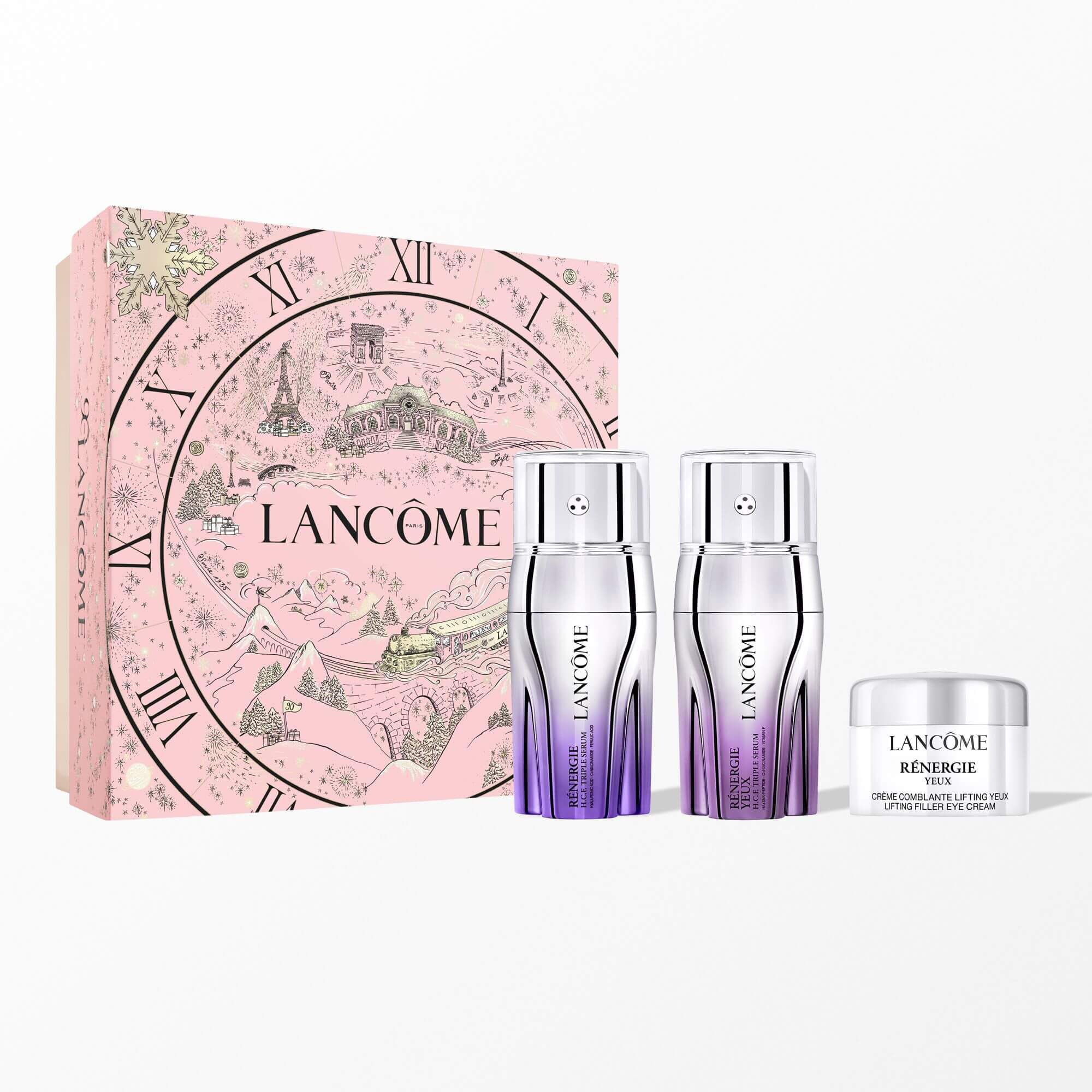 Set Renergie Triple Serum Rostro + Ojos 20ml